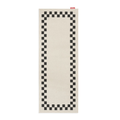 Dywan outdoorowy Fatboy Carpretty Catwalk Check Creme 80x200 cm