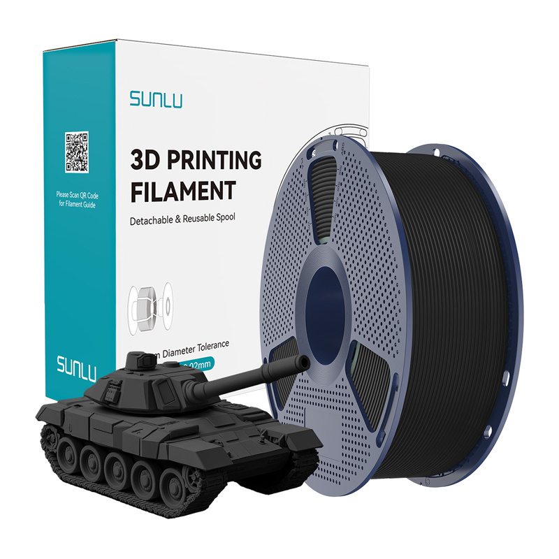  Filament SUNLU PLA+ High-Speed 1.75mm 1kg (black)