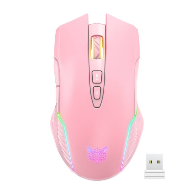  ONIKUMA CW905 2.4GHz Wireless Mouse (Pink)