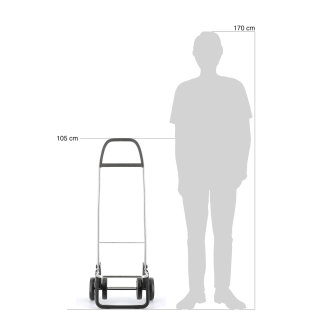 Wózek zakupowy Rolser I-Max MF 4 Oxid - 14