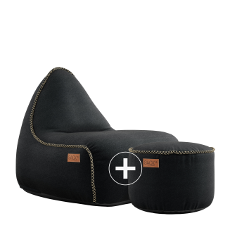 Pufa SACKit Canvas Lounge Chair black - 3