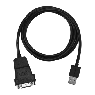 Kabel USB do DB9 / RS-232 Ugreen CR104 1.5m (czarny) - 4