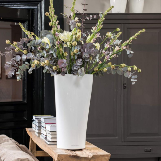 Donica Lechuza Delta Premium 30 | 40 czerwony połysk - 8