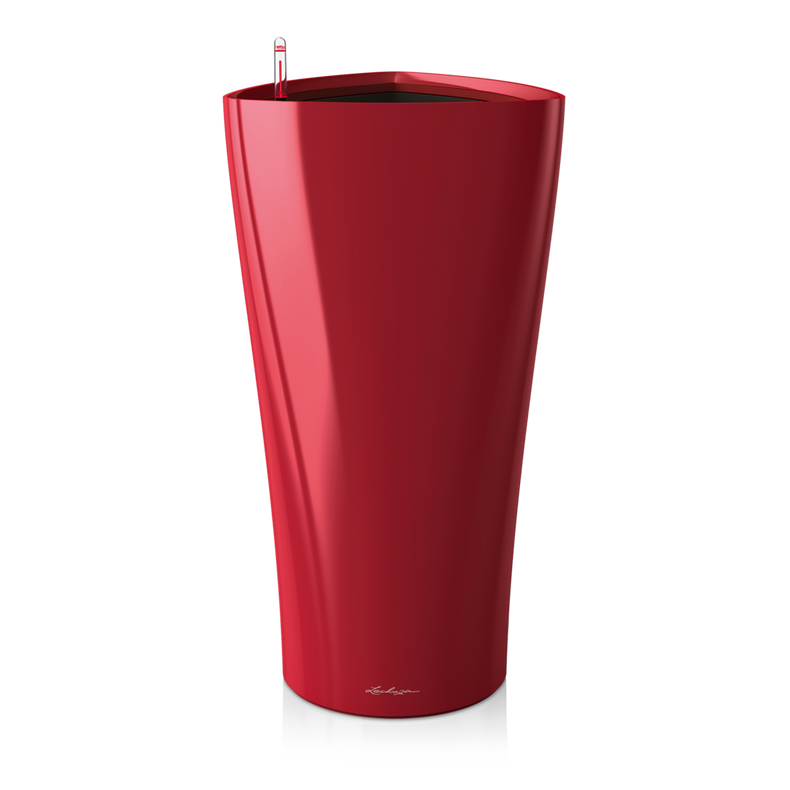  Lechuza Delta Premium 30 plant pot | 40 red gloss