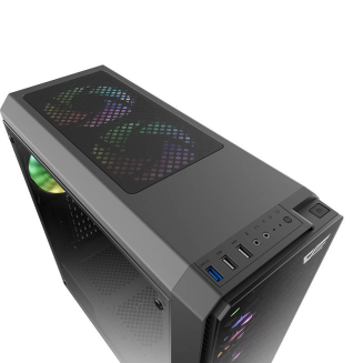 Obudowa komputerowa Darkflash Water Square 5 (czarna) - 5