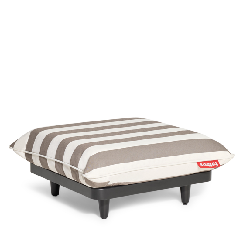 Siedzisko ogrodowe Fatboy Paletti Hocker Stripe Cacao