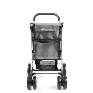 Wózek zakupowy Rolser Basket Tweed 4B Gris - 3