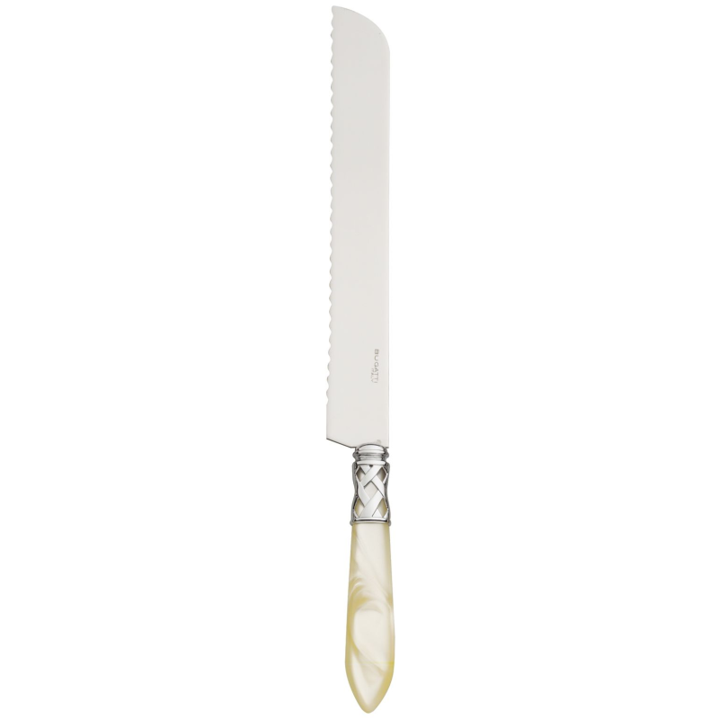 Nóż do pieczywa Casa Bugatti Aladdin Ivory/Steel