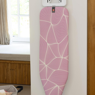 Deska do prasowania Brabantia B 124x38 cm z dużą podstawą na żelazko parowe Lilac Waves - 4