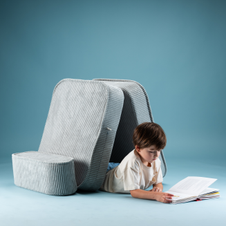 Rozkładany fotel dziecięcy Wigiwama Flip Chair Peppermint Green - 3