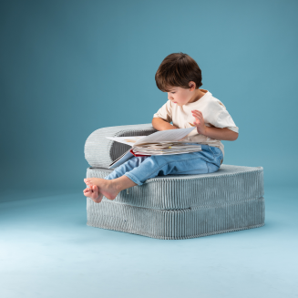Rozkładany fotel dziecięcy Wigiwama Flip Chair Peppermint Green - 6