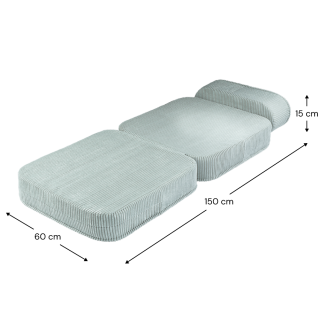  Wigiwama Flip Chair Peppermint Green - 5