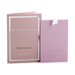 Max Benjamin Karta zapachowa - True Lavender