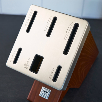 Zestaw 5 noży z nożycami w bloku samoostrzącym Zwilling Gourmet - 13