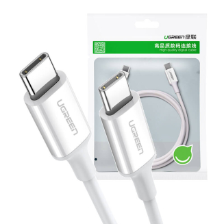 Kabel UGREEN US264 USB-C-USB-C 1.5m (biały) - 2