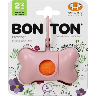 Pojemnik na worki United Pets Bon Ton różowy - 2