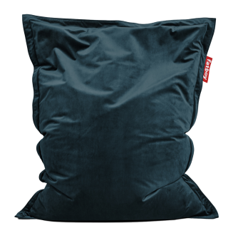  Replacement cover for the Fatboy Original Slim Velvet Petrol Pouf 155x120 cm - 2
