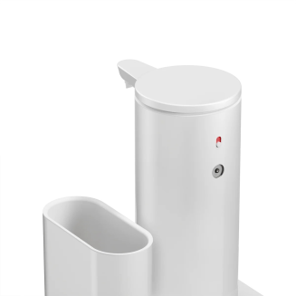 Dozownik automatyczny do płynu z pojemnikiem na akcesoria Simplehuman 265 ml biały - 4