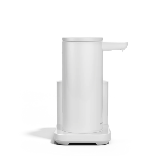 Dozownik automatyczny do płynu z pojemnikiem na akcesoria Simplehuman 265 ml biały - 5
