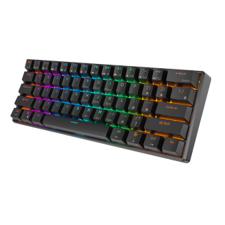 Klawiatura mechaniczna Royal Kludge RK61 RGB, red switch (czarna) (QWERTY) - 2