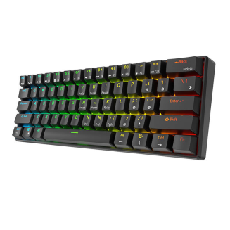 Klawiatura mechaniczna Royal Kludge RK61 RGB, red switch (czarna) (QWERTY) - 5