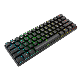 Klawiatura mechaniczna Royal Kludge RK61 RGB, red switch (czarna) (QWERTY) - 6