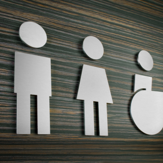  Keilbach Picto sign, disabled toilet - 2