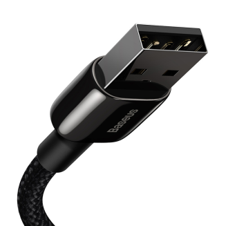 Kabel BASEUS Tungsten Gold USB-A-Lightning 2m (czarny) - 2