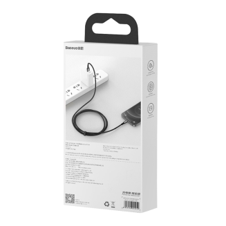 Kabel BASEUS Tungsten Gold USB-A-Lightning 2m (czarny) - 9