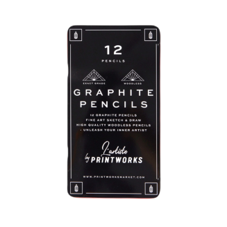 Ołówki grafitowe 12 sztuk | PRINTWORKS - 2
