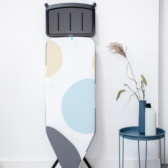 Deska do prasowania Brabantia C 124x45 cm z podstawą na generator pary Spring Bubbles PerfectFlow - 6