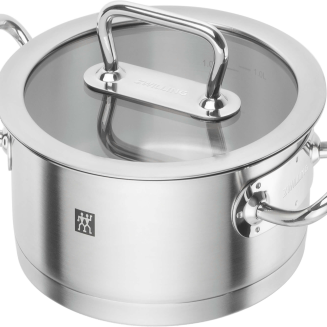 Garnek niski z pokrywą Zwilling Pro 1.5 l - 2
