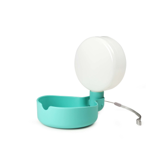 Butelka na wodę dla psa United Pets Pingui niebieska - 2