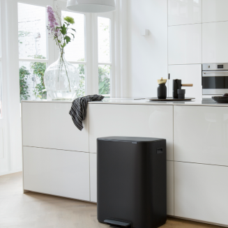 Kosz pedałowy na śmieci Brabantia Bo 2x30 l Matt Black - 7