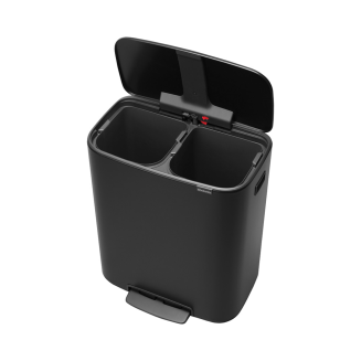 Kosz na śmieci Brabantia Bo 2x30l czarny matowy - 4
