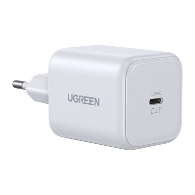 Ładowarka sieciowa UGREEN X524 45W, USB-C GaN (biała)