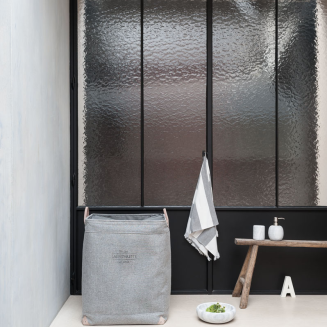 Kosz na pranie Aquanova Lubin Silver Grey - 3