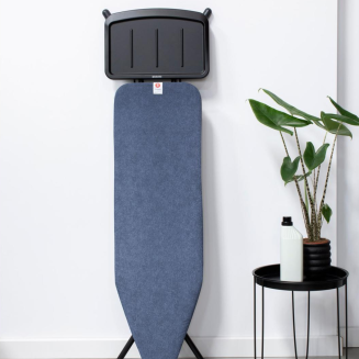 Deska do prasowania Brabantia B 124x38 cm z podstawką na generator pary Denim Blue - 6