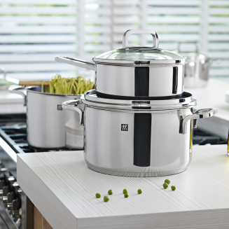  Set of 5 Zwilling Quadro pots - 12