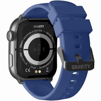 Smartwatch Męski GRAVITY GT28-3 Pasek + Bransoleta Granatowo Czarny - 9