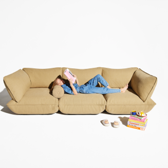 Poduszka wałek Fatboy Sumo Puff Rolster Honey - 2