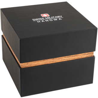 Zegarek Męski SWISS MILITARY HANOWA Afterburn GMT SMWGB0003201 + BOX - 9