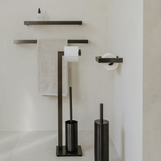  Zack Linea Graphite Toilet Paper Holder 14 cm - 5