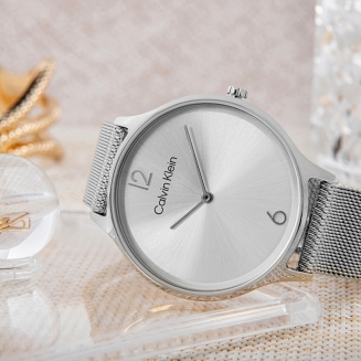 Zegarek Damski CALVIN KLEIN Timeless Mesh 25200001 + BOX - 6