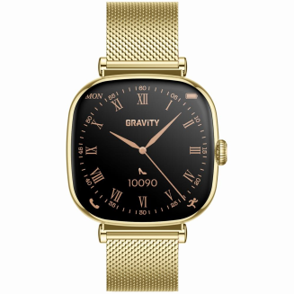 Smartwatch Gravity Złoty Bransoleta + Pasek GT32-1 - 7