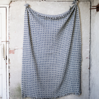 Koc Lapuan Kankurit Corona grey-rainy blue 130x170 cm - 2
