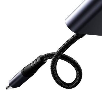 Adapter audio 2w1 Joyroom SY-L01 lightning do 3.5mm + lightning (czarny) - 4