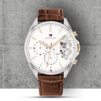 Zegarek Męski Tommy Hilfiger Baker 1710450 + BOX - 4