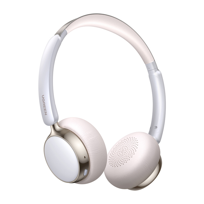 Słuchawki nauszne UGREEN Studio Plus HP207 Bluetooth srebrno-białe