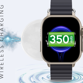 Smartwatch Męski RUBICON RNCF17 Tytan/Black SMARUB268 - 10